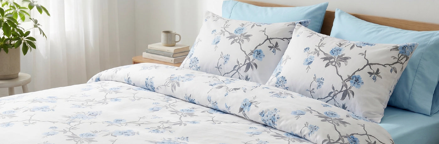 CHERRY BLOSSOM x PALE BLUE
