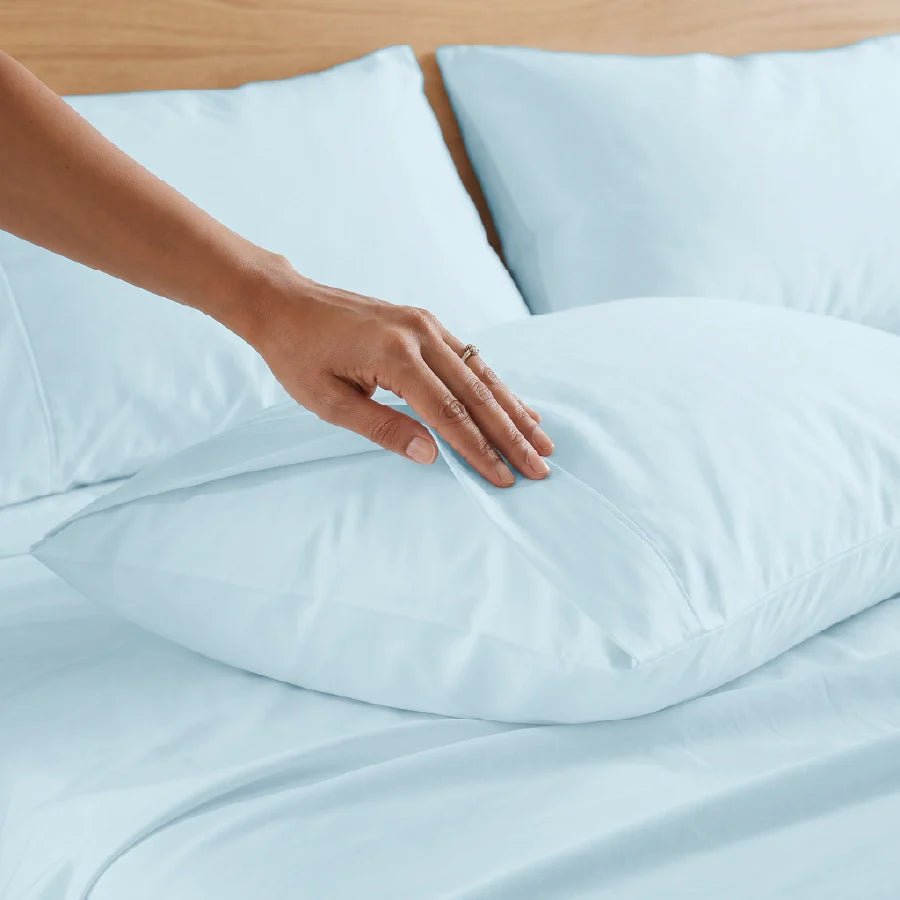 Pillow Cover | 1000TC Solid | 100% Cotton | Pack of 2 Pillow Cases