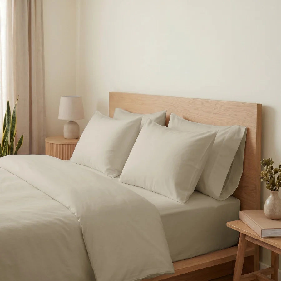 Duvet cover | 200TC Percale | 100% Cotton | Size : Double