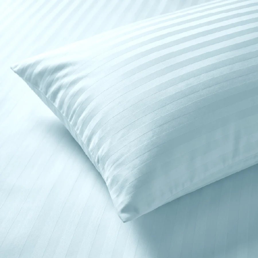 Pillow Cover | Striped Luxe | 100% Cotton | Pack of 2 Pillow Cases | 300TC