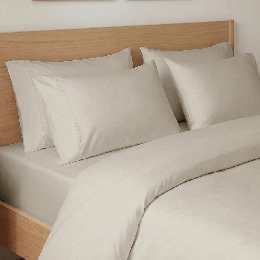 Duvet Cover | 400TC Solid | 100% Cotton | Size : Double