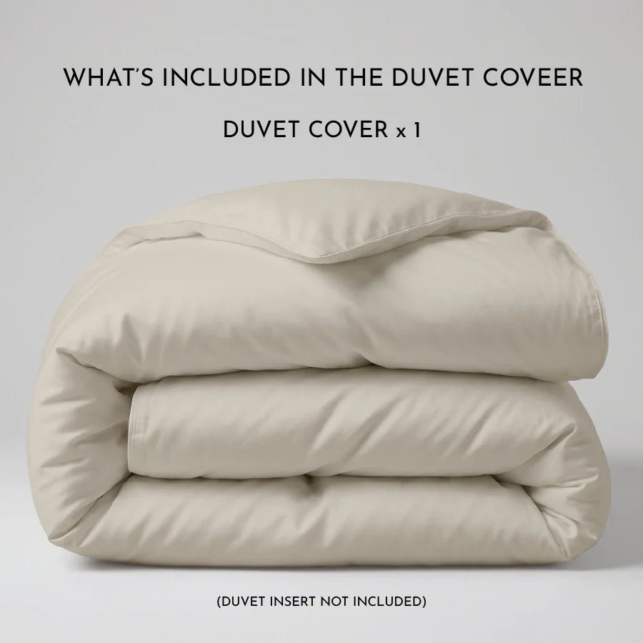 Duvet Cover | 400TC Solid | 100% Cotton | Size : Double