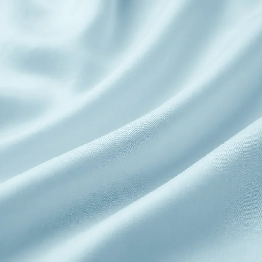 Bedsheet Set | 400TC Solid | 100% Cotton Single Size Bedsheet + 1 Pillow Case - Single