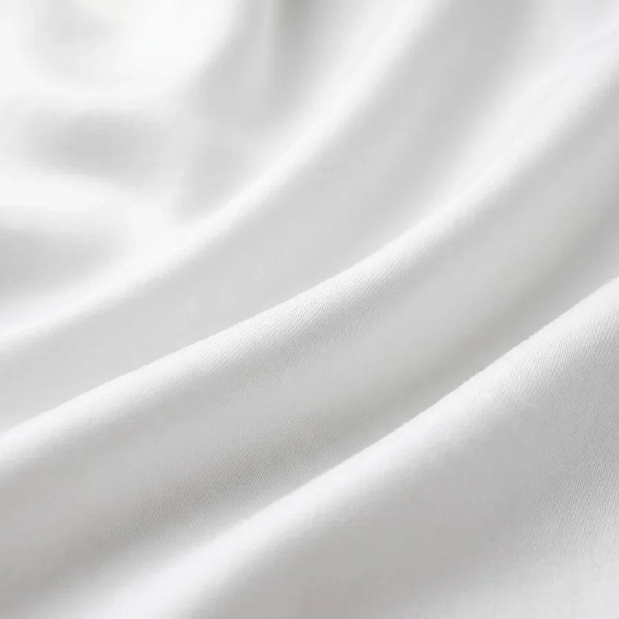 Bedsheet Set | 400TC Solid | 100% Cotton Single Size Bedsheet + 1 Pillow Case - Single