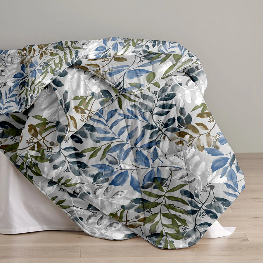 Quilt / AC Comforter | Size: Double | Blooming Rowan Leaves