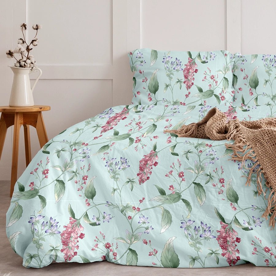 Pillow Cover | Bressie Botanica | 100% Cotton | Pack of 2 Pillow Cases