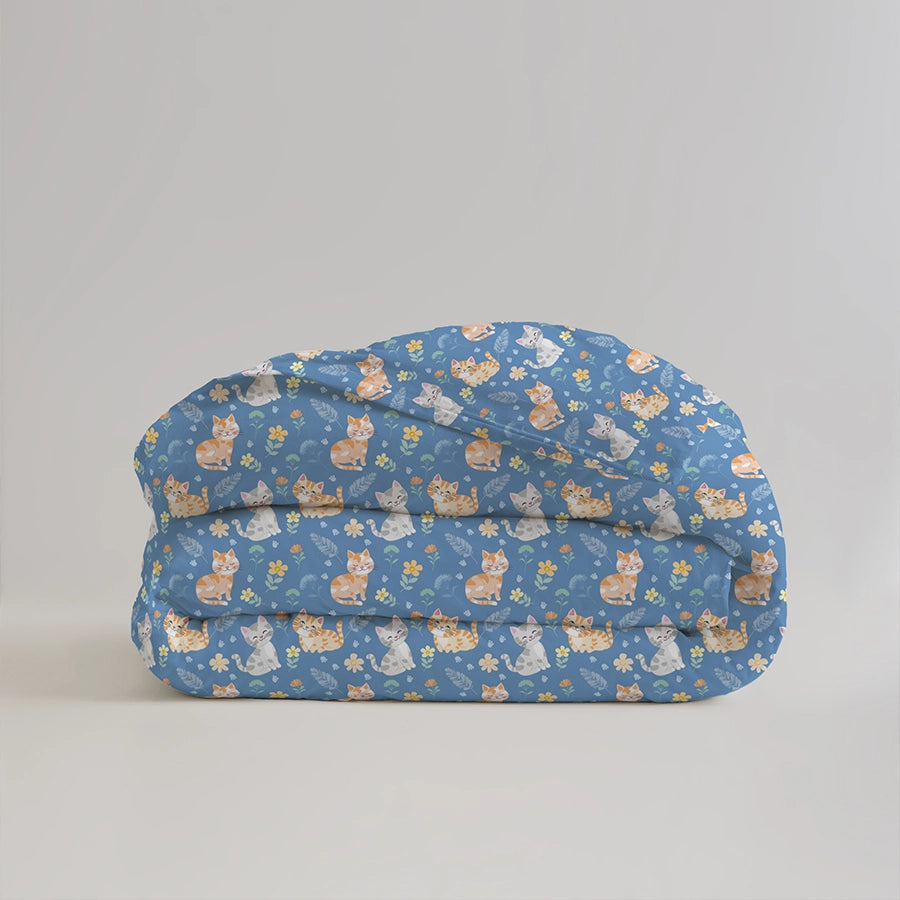 Quilt / AC Comforter | Size: Double | Cutie Cats