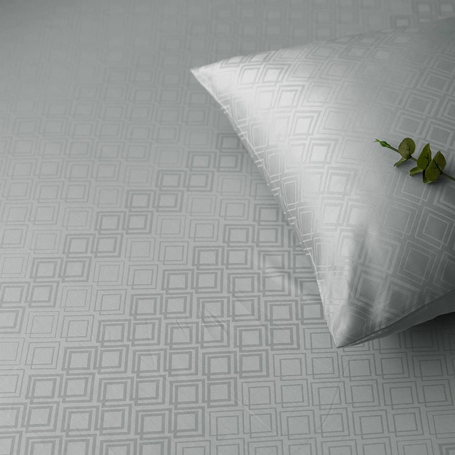 Bedding Bundle | Dazzling Diamond | 100% Cotton Bedsheet Set with Duvet Cover | 300TC
