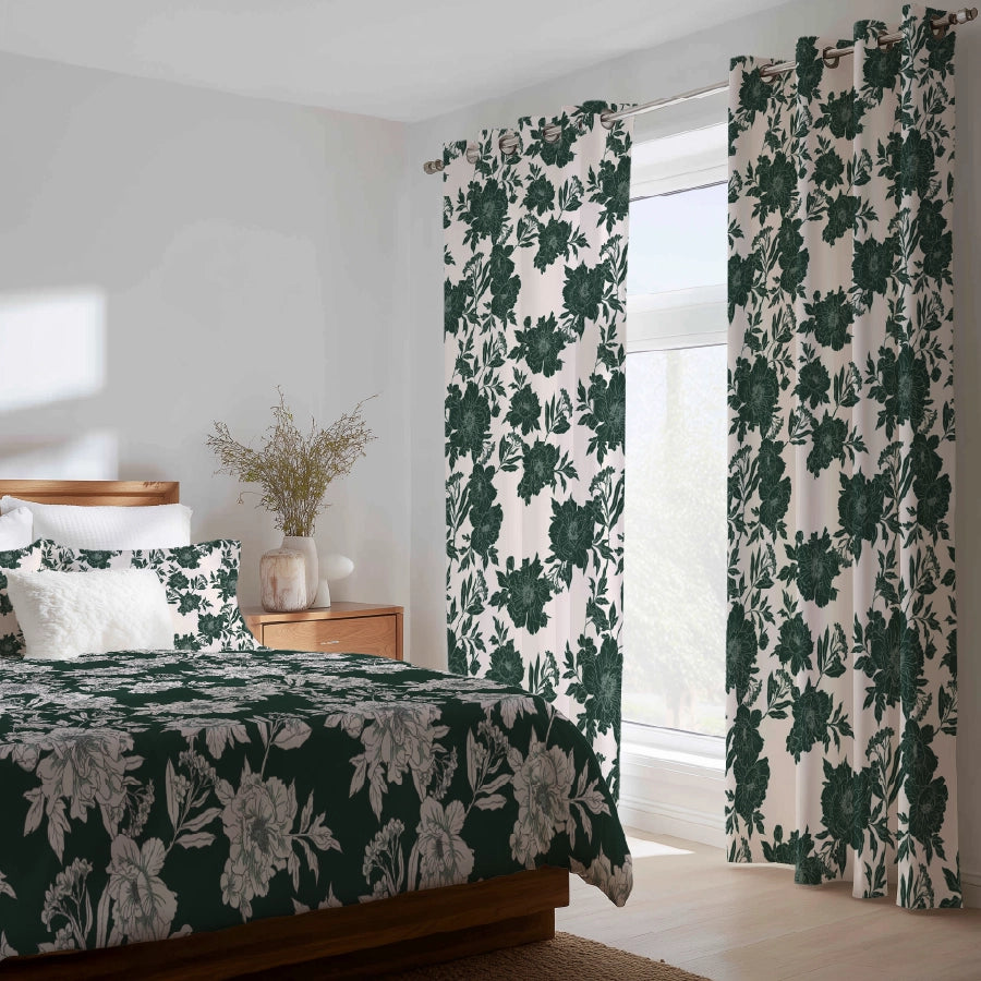 Dreamy Flora Curtain (Pack of 2)