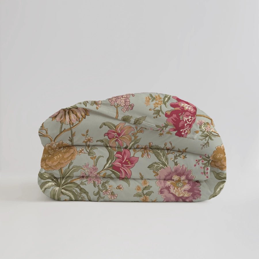Duvet Cover | Exotic Garden | 100% Cotton | Size : Double
