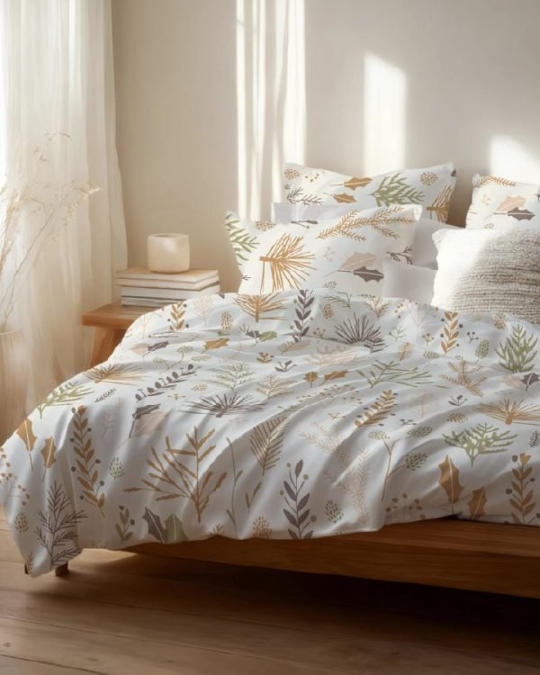 Duvet Cover | Size: Double | Harvest Leaves