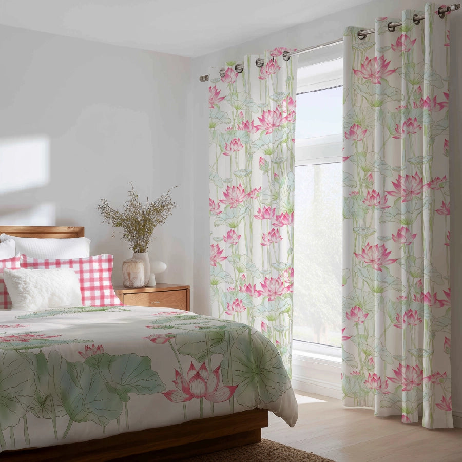 Lotus Elegance Curtain (Pack of 2)