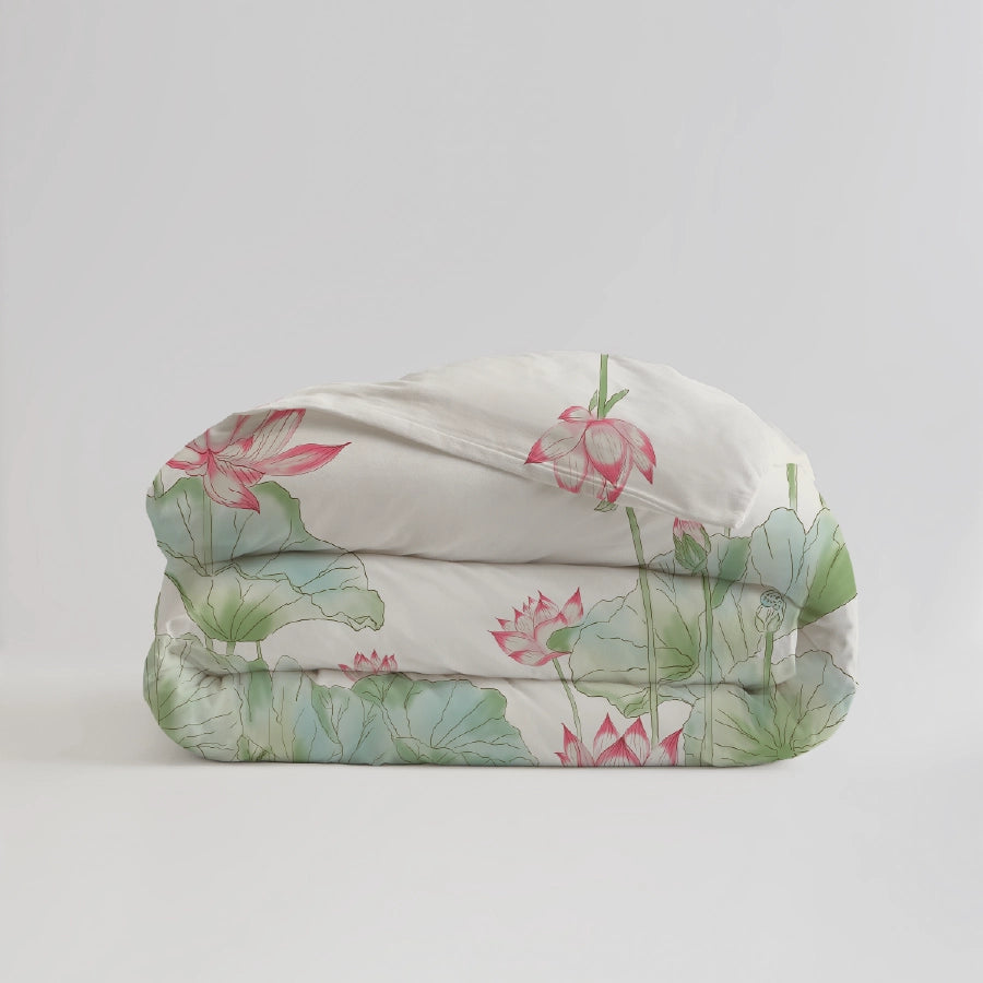 Quilt / AC Comforter | Size: Double | Lotus Elegance