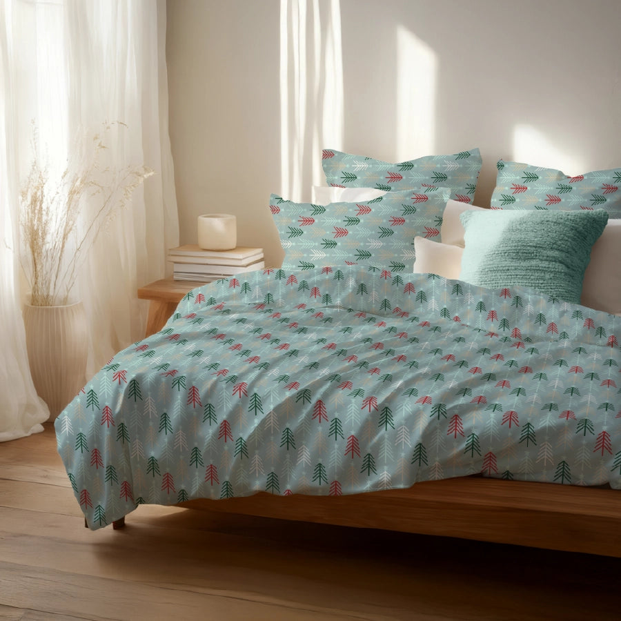 Comfort Bundle | Bedsheet Set with Quilt & Pillows | Merry Spurce