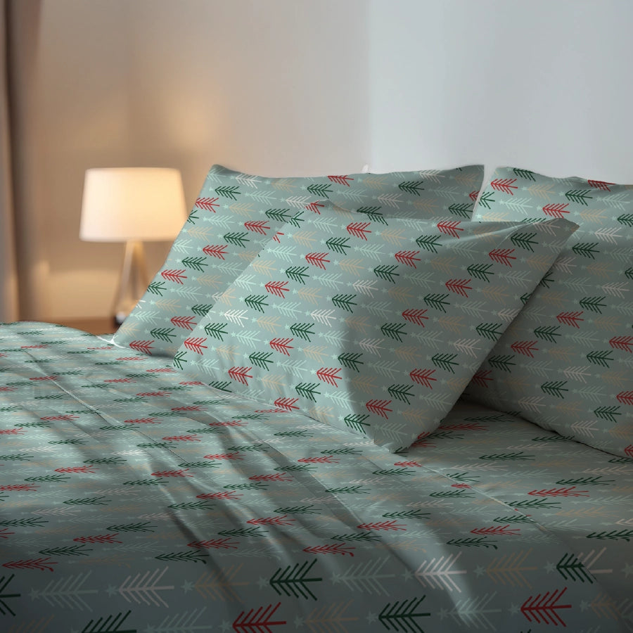Comfort Bundle | Bedsheet Set with Quilt & Pillows | Merry Spurce