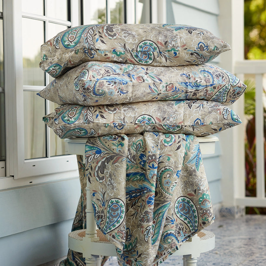 Pillow Cover | Parsely Bohemian | 100% Cotton | Pack of 2 Pillow Cases