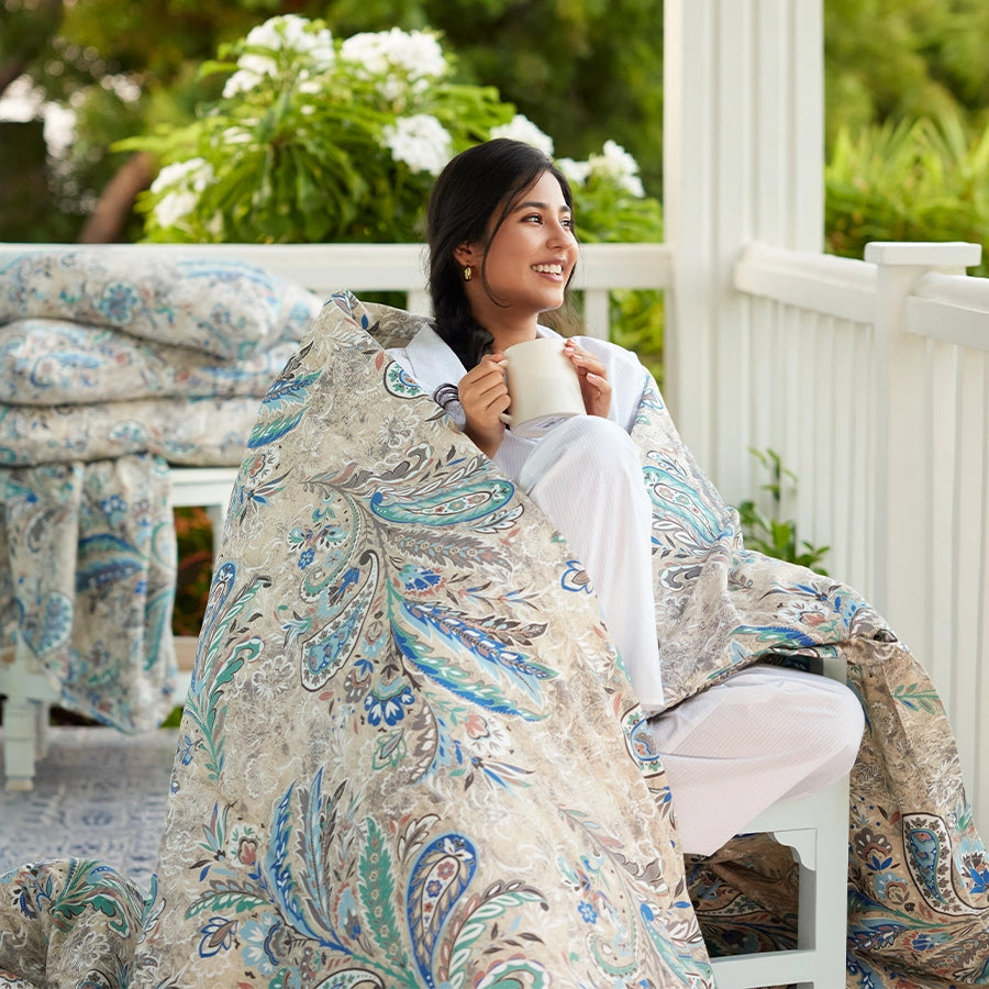 Quilt / AC Comforter | Size: Double | Parsely Bohemian