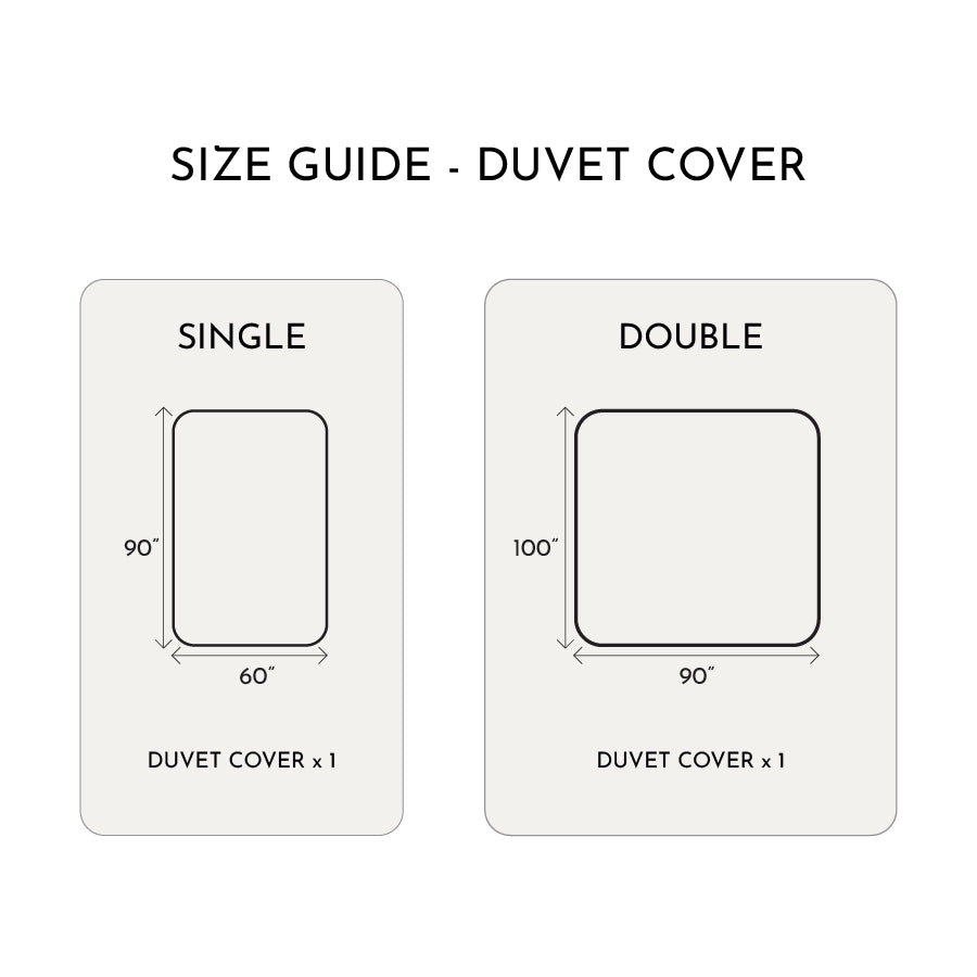 Duvet Cover | Size: Double | Harvest Leaves
