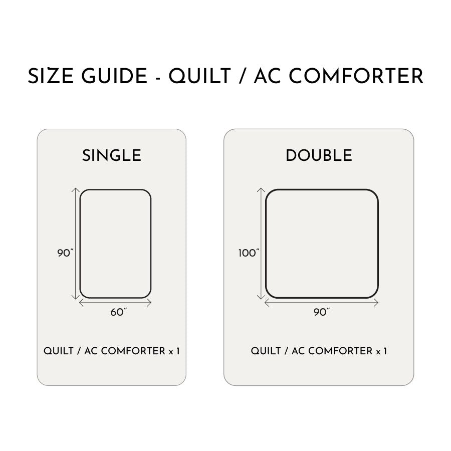 Quilt / AC Comforter | Size: Double | Harvest Leaves