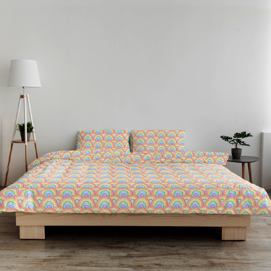 Duvet Cover | Sunbeam Smiles | 100% Cotton | Size : Double