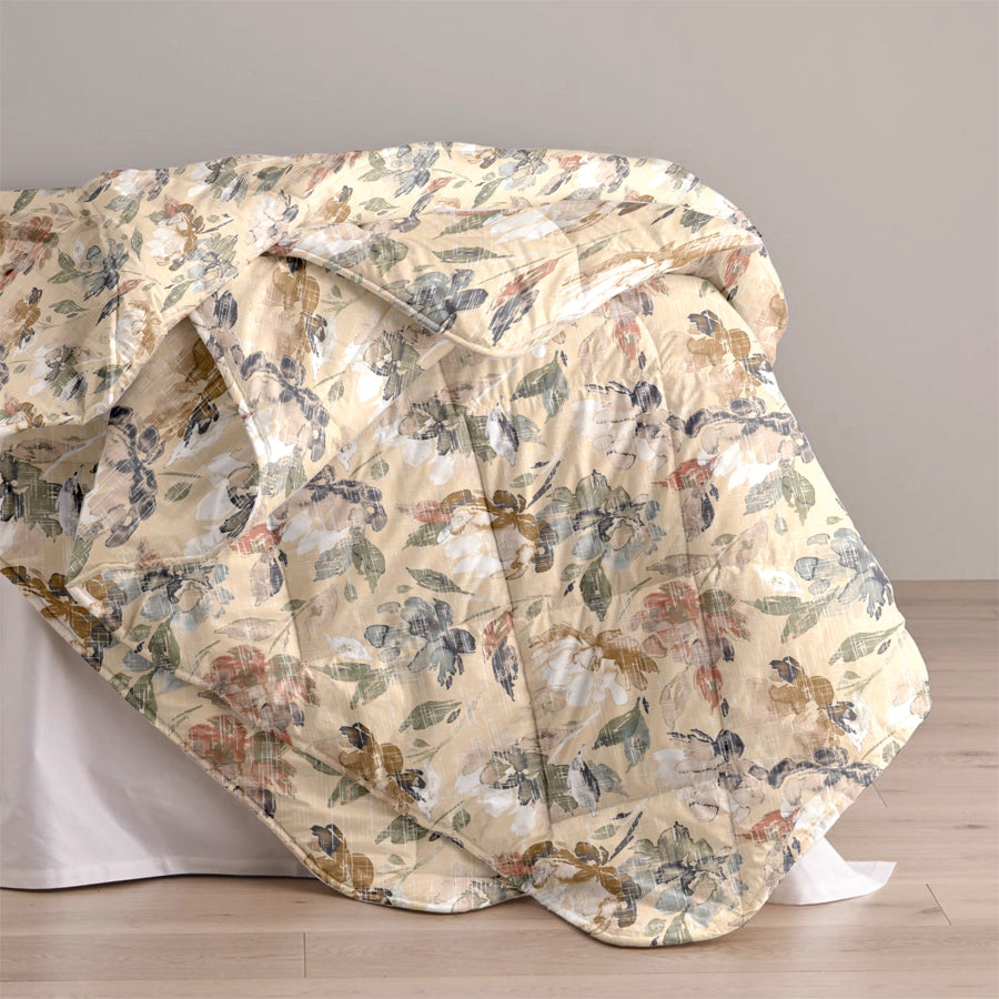 Quilt / AC Comforter | Size: Double | Vintage Rustic Flowers