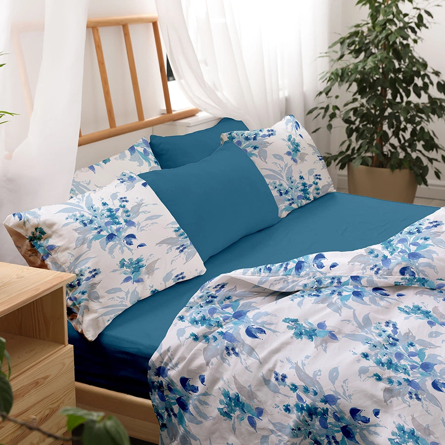 Duvet Cover | Vibrant Snapdragon | 100% Cotton | Size : Double
