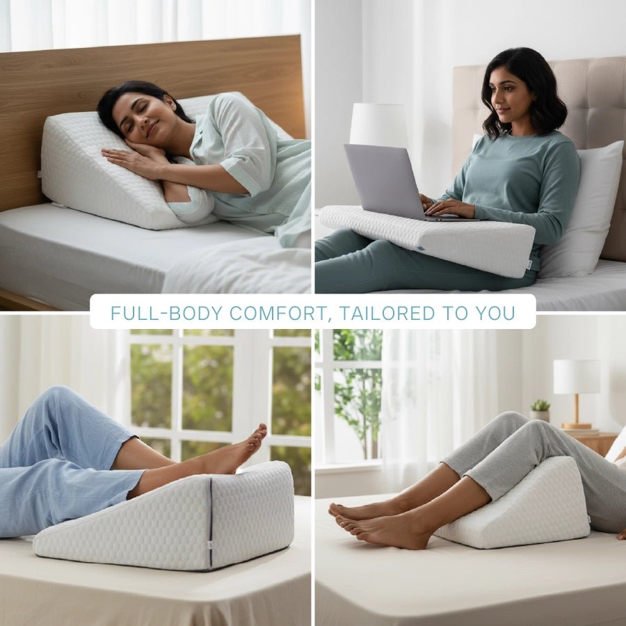 Wedge Pillow (PU Foam with Memory Foam)