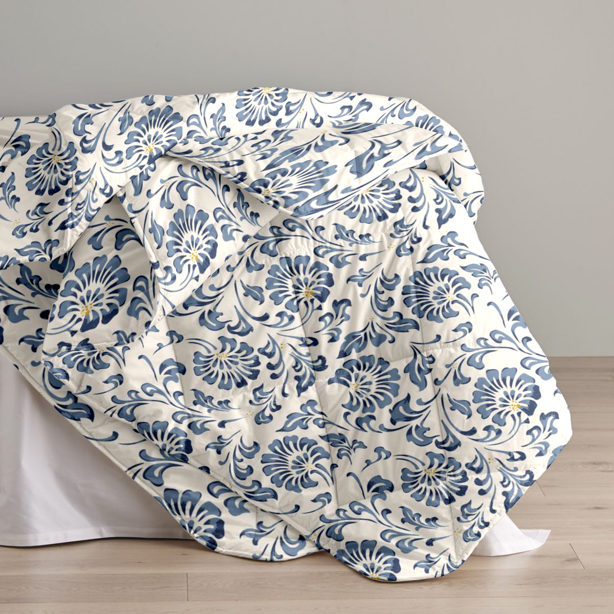 Quilt / AC Comforter | Size: Double | Ethnic Folk Art