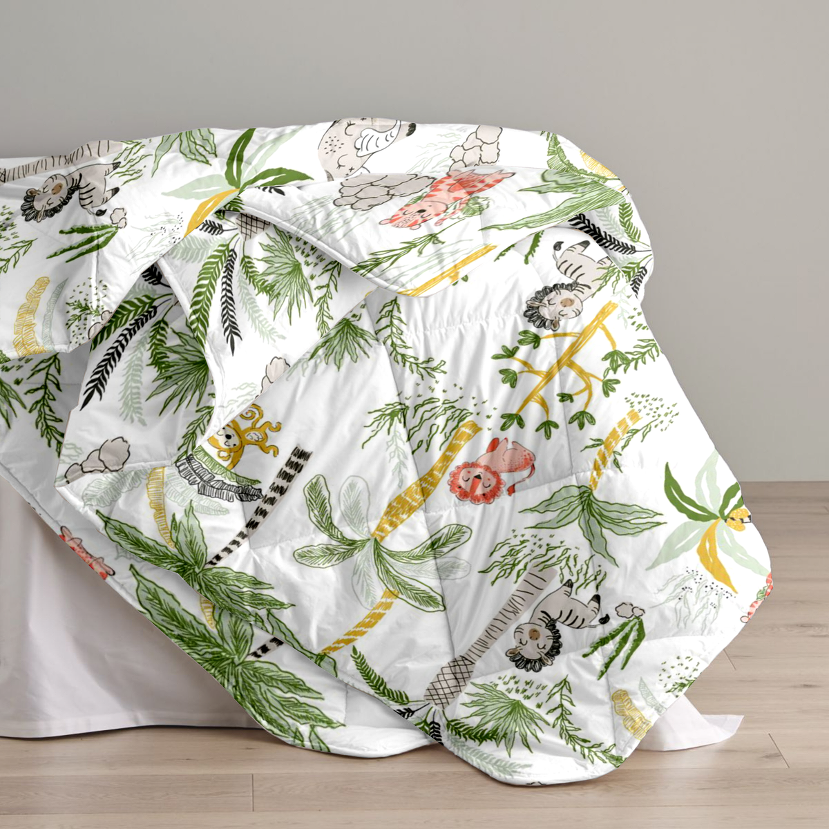 Quilt / AC Comforter | Size: Double | Playful Forest